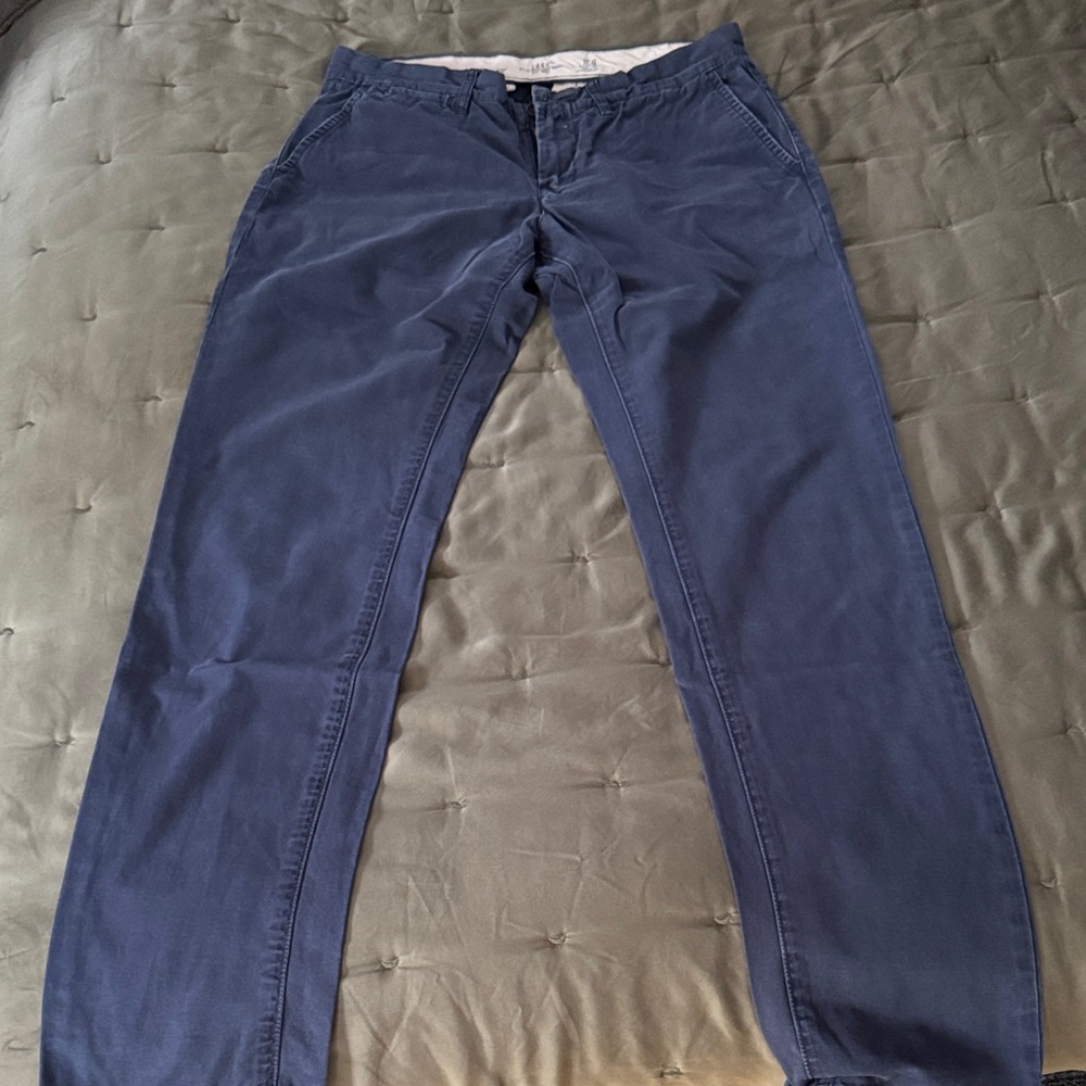H&M Men's Navy Chinos